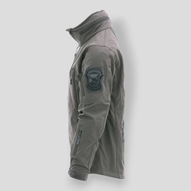 Softshell gevechtsjack - Wolf Grey - 101 Inc