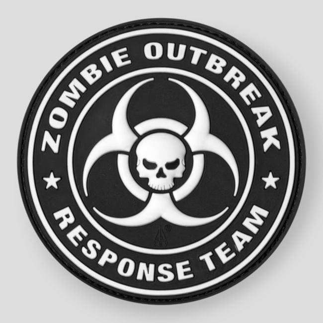 Naszywka PVC Zombie Outbreak - SWAT - JTG