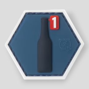 Naszywka PVC Request Beer - JTG
