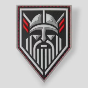 Naszywka PVC Odin - Wielokolorowy - JTG