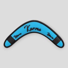 Naszywka PVC Karma Returns - Niebieski - JTG