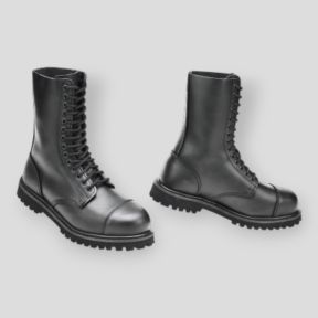 Schuhe Phantom 14 Ösen schwarz - Brandit