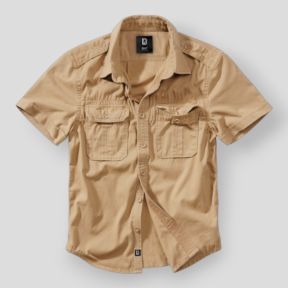 Chemise manches courtes camel - Brandit
