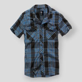 Chemise manches courtes indigo - Brandit