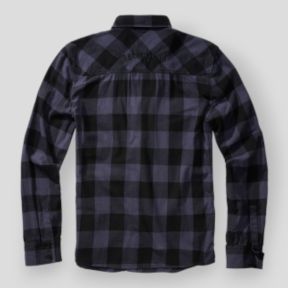 Chemise motorhead à carreaux gris/noir - Brandit