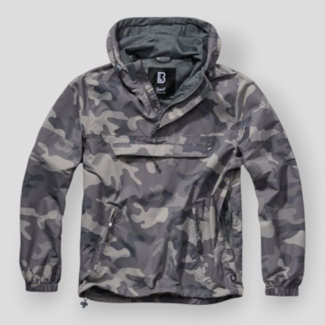 Coupe vent d'été camo gris - Brandit