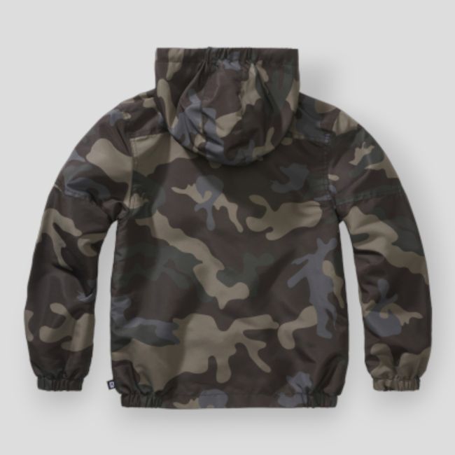 Coupe vent d'été enfant zip darkcamo - Brandit