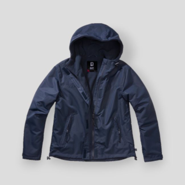 Damen Windjacke mit Reißverschluss marine - Brandit