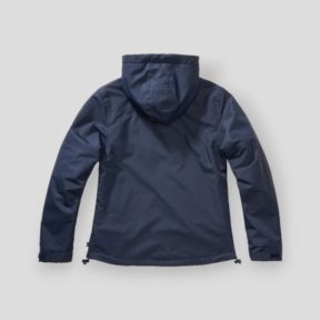 Dames windjas met rits marineblauw - Brandit