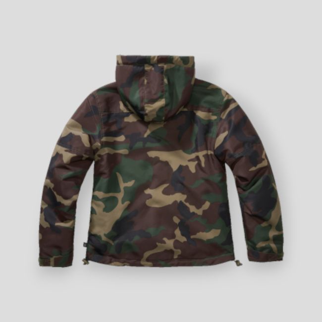 Coupe vent femme zip woodland - Brandit