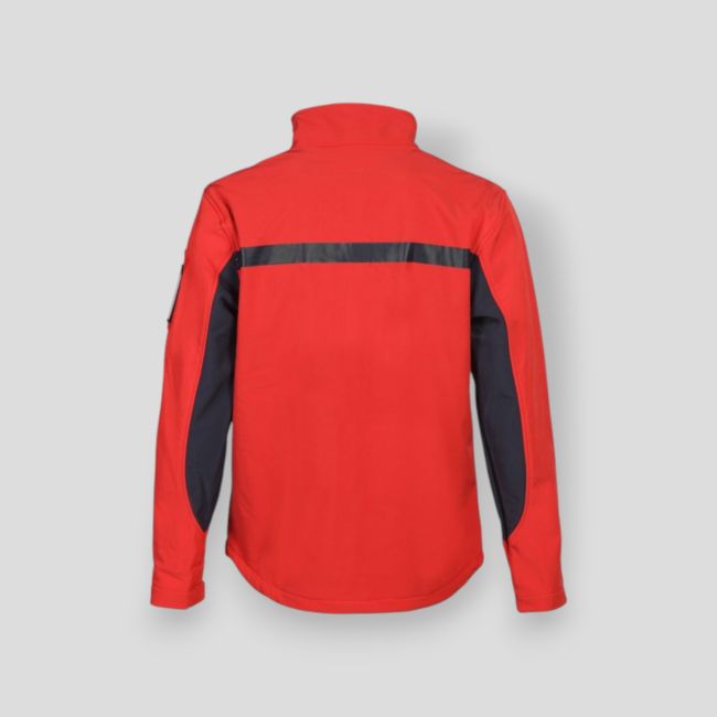 Veste softshell Séurité Incendie - Rouge - CityGuard