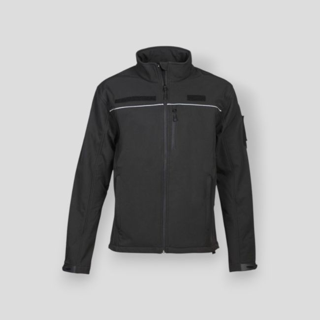 Veste softshell Séurité Privée - Noir - CityGuard