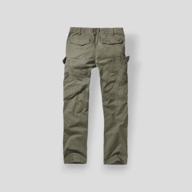 Slim broek Adven olive - Brandit