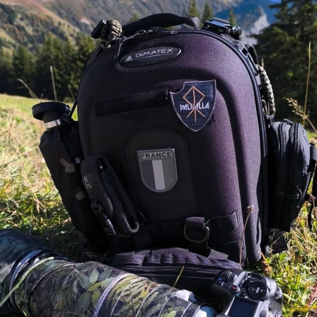 Zaino di intervento MATT Full black nero - Dimatex