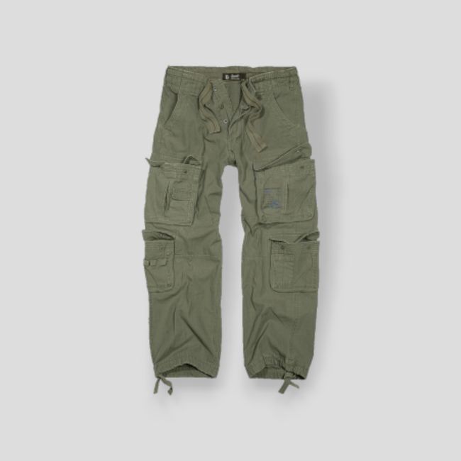 Vintage Pure broek olijfgroen - Brandit