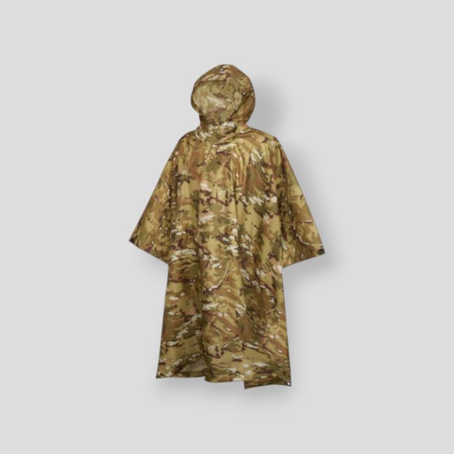 Poncho Ripstop tactical camo - Brandit