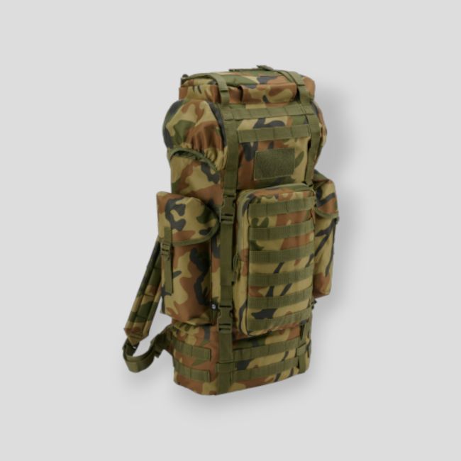 Sac à dos de combat MOLLE woodland - Brandit