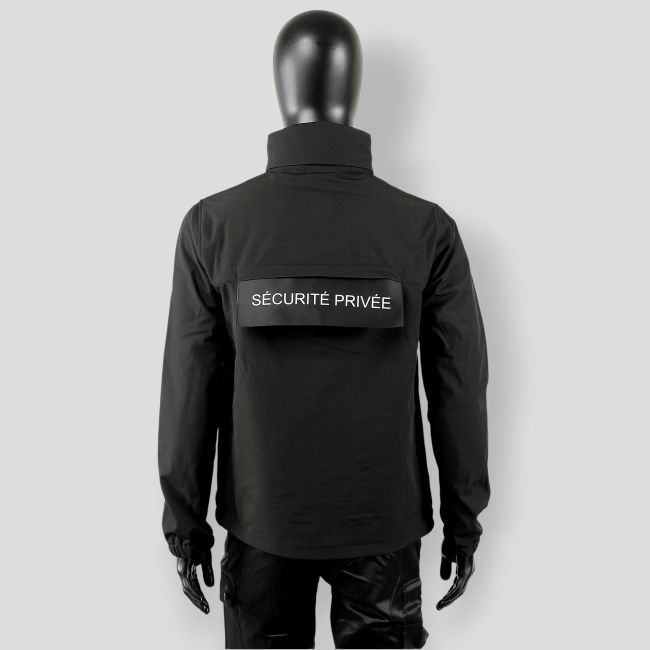 Kurtka ochroniarska SPECTRE - Czarna - Nine Worths by North Ways