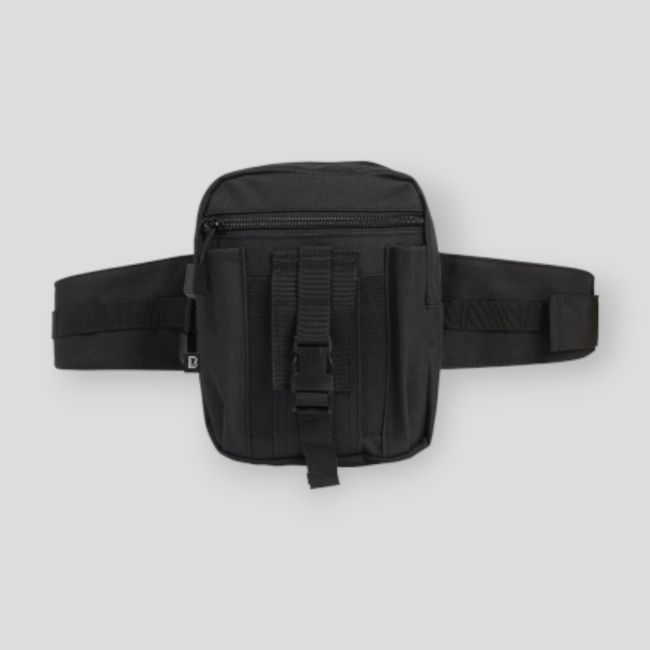Sac banane polyvalent noir - Brandit
