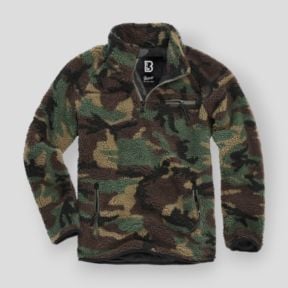 Sweat zip polaire woodland - Brandit