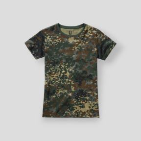 Damen T-Shirt flecktarn - Brandit