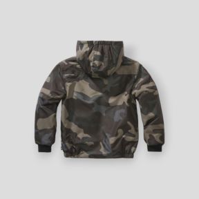 Veste coupe vent enfant darkcamo - Brandit