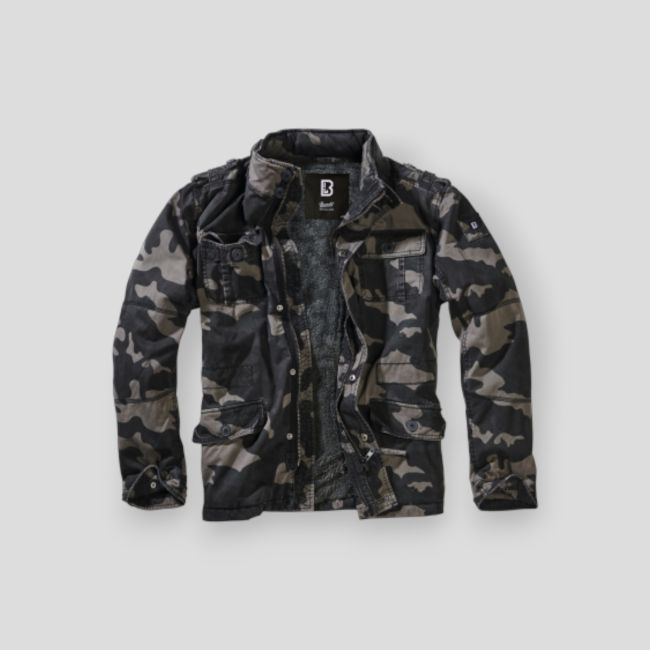 Winterjacke Britannia darkcamo - Brandit