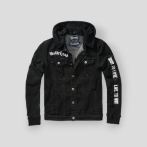 Spijkerjack Motörhead zwart - Brandit