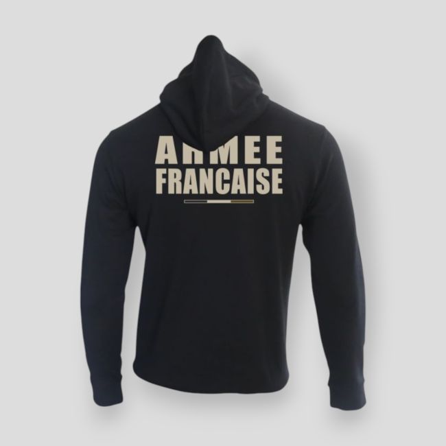 Sweatshirt 280g Armée Française BV - Preto - Summit Outdoor Lifestyle