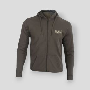 Sweatshirt mit Reißverschluss Armée Française BR - Khaki - Summit Outdoor Lifestyle