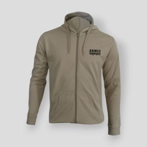 Sudadera con cremallera Armée Française - Light Sand - Summit Outdoor Lifestyle