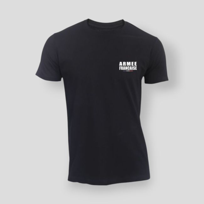 Camiseta 190g Armée Française - Negro - Summit Outdoor Lifestyle