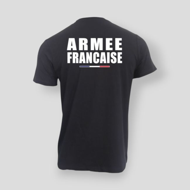 Camiseta 190g Armée Française - Negro - Summit Outdoor Lifestyle