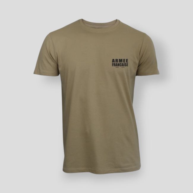 Camiseta 190g Armée Française BV - Coyote - Summit Outdoor Lifestyle