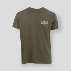 T-shirt 190g Exército Francês BV - Caqui - Summit Outdoor Lifestyle