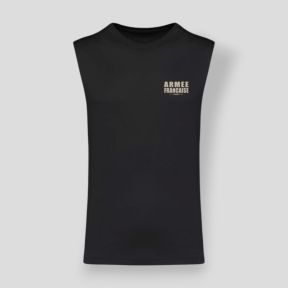 Camiseta sin mangas 145g Ejército Francés BV - Negro - Summit Outdoor Lifestyle