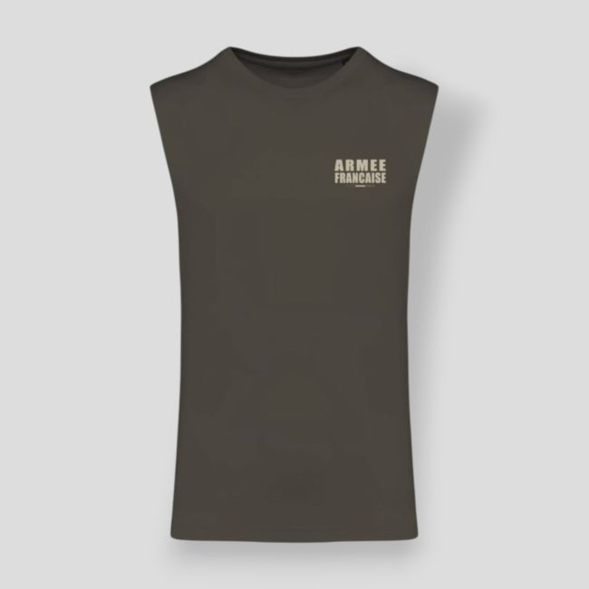 T-shirt sans manche Armée Française BR Dark - Kaki - Summit Outdoor Lifestyle