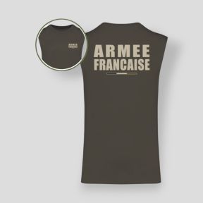Ärmelloses T-Shirt Armée Française BR Dark - Khaki - Summit Outdoor Lifestyle