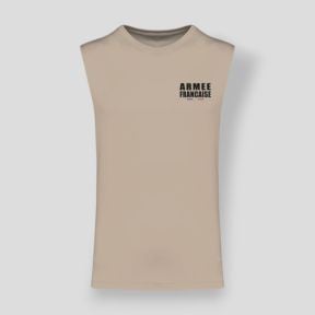 T-shirt sans manche Armée Française Light - Coyote - Summit Outdoor Lifestyle
