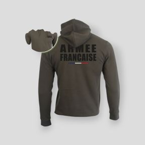 Sweat-shirt Armée Française - Kaki - Summit OutdoorLifestyle