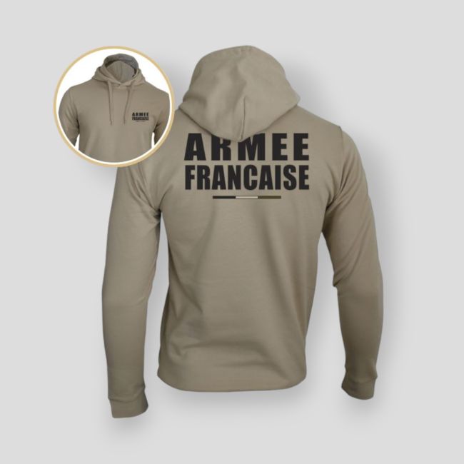 Felpa 280g Armée Française BV - Light Sand - Summit Outdoor Lifestyle
