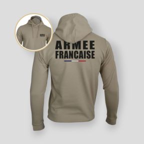 Sweatshirt 280g Armée Française - Light Sand - Summit Outdoor Lifestyle