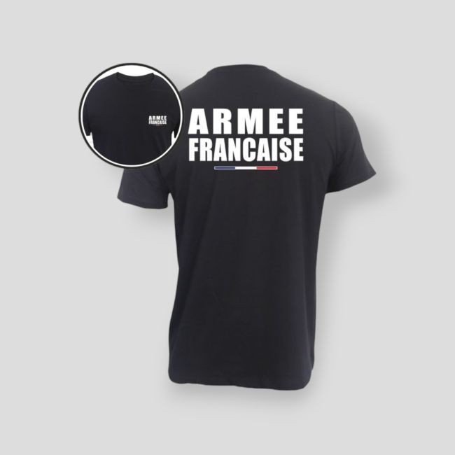 T-shirt Armée Française - Noir - Summit Outdoor Lifestyle
