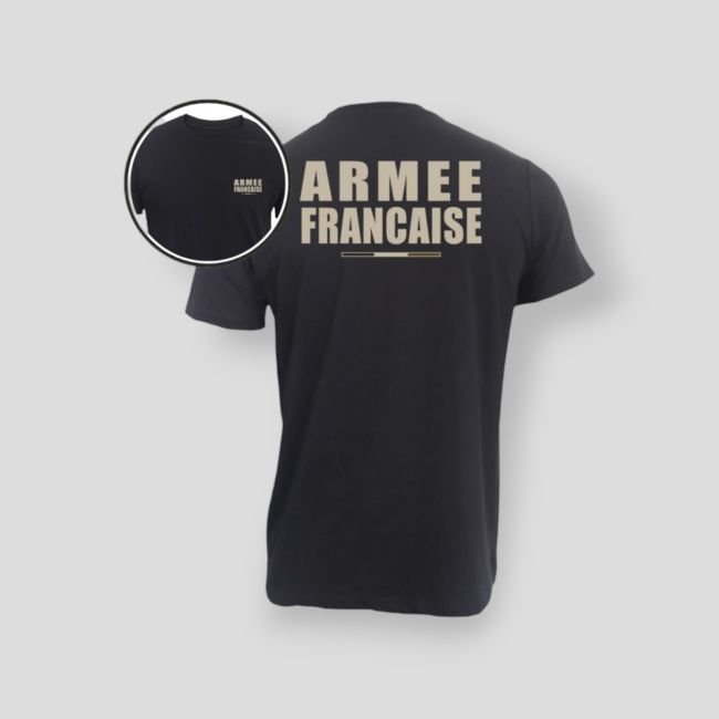 T-shirt Armée Française BR - Noir - Summit OutdoorLifestyle