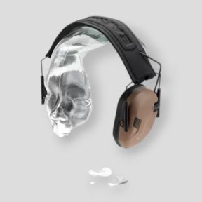 Gehoorbeschermende headset M300A Sport - Coyote - Earmor