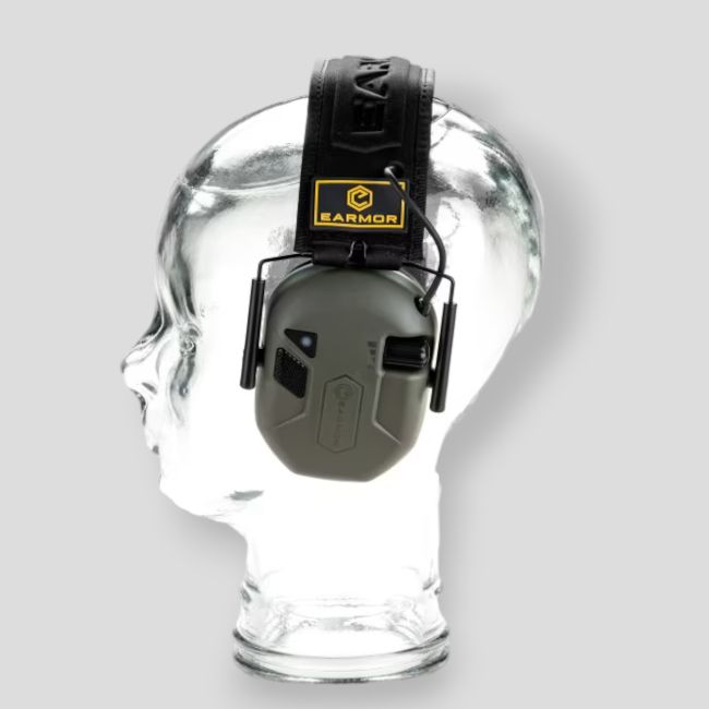 Casque anti-bruit M300T Sport - Vert Feuillage - Earmor