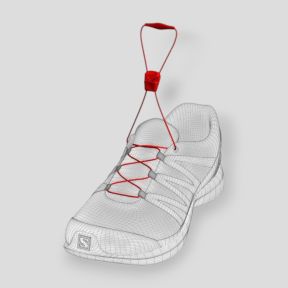 Sznurowadła Quicklace czarne - Salomon