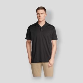 Sport poloshirt in piqué tricot Pitcher - Zwart - Sol's