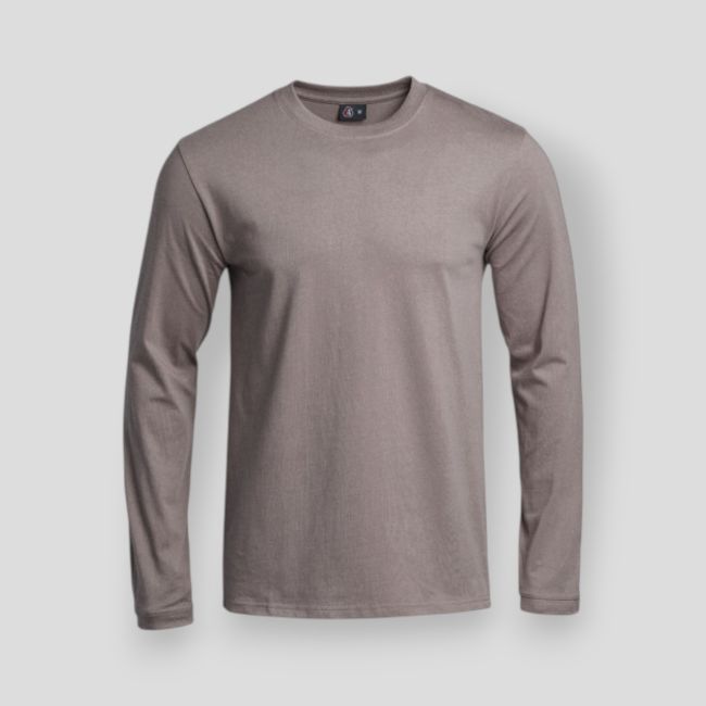 T-shirt à manches longues Strong - Brun Terre de France - A10 Equipment