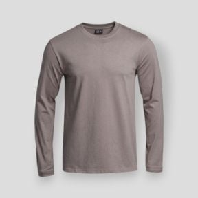 Langarm-T-Shirt Strong - Brun Terre de France - A10 Equipment
